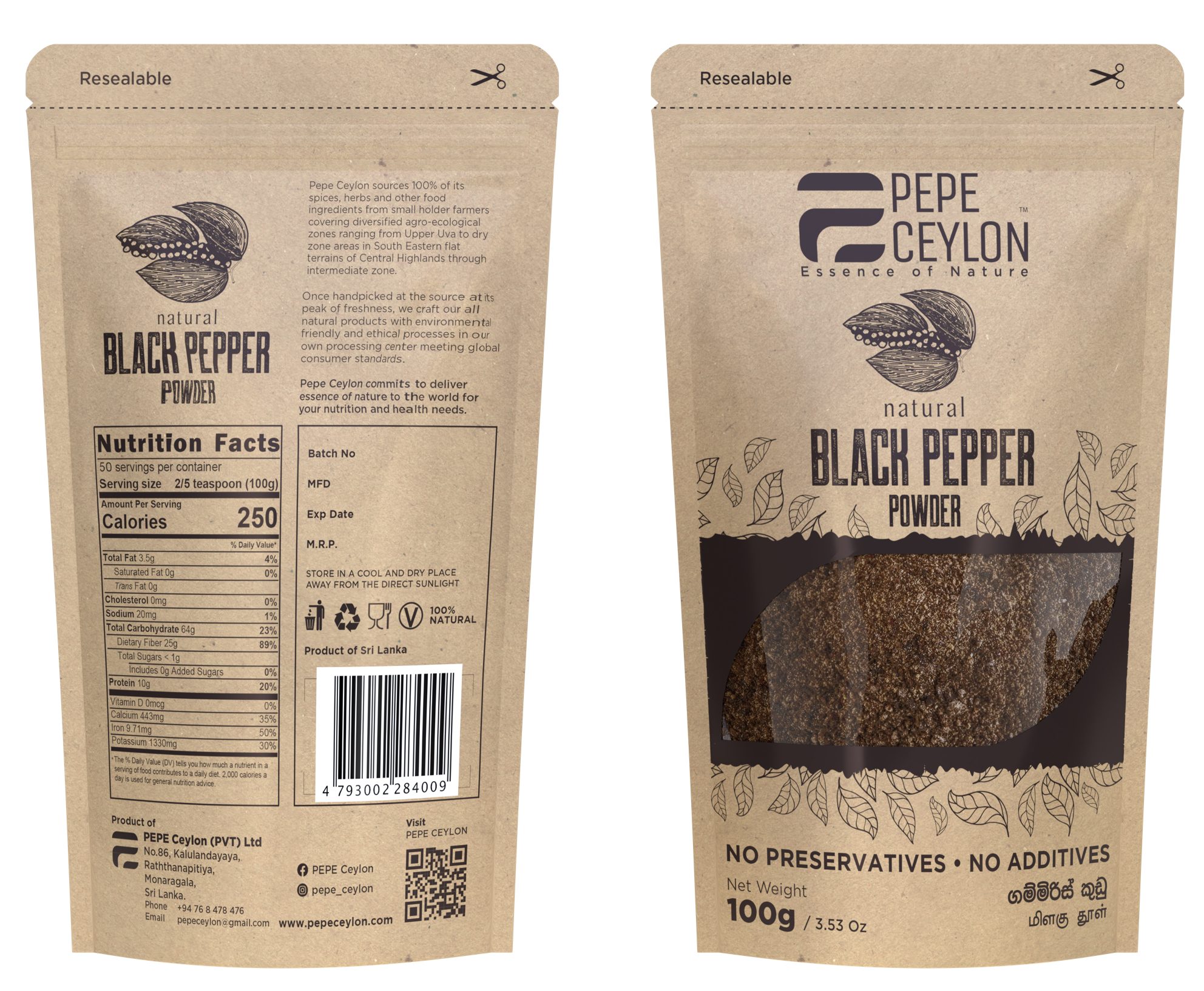 black pepper